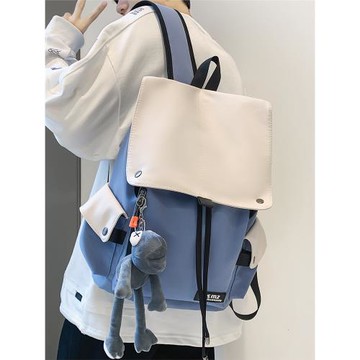 背包男士雙肩包男款大學生書包ins潮初中生高中簡約大容量電腦包