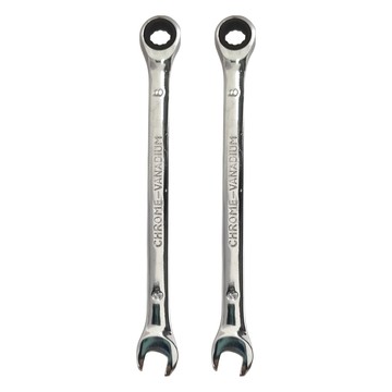 TRENY 雙向棘輪板手-8mm  2支