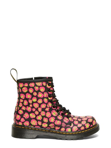 dr martens lace boots 1460 leopard