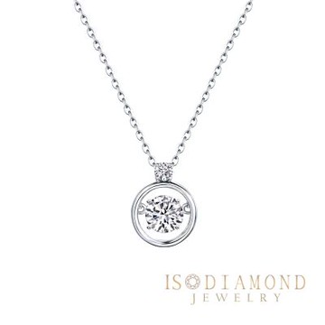 IS DIAMOND IGI 一克拉 最白Dcolor VS 鑽石項鍊(培育鑽石)