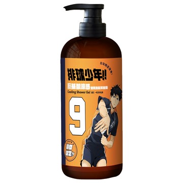 O'LISE 歐黎絲 胺基酸涼感雙效洗髮沐浴露 排球少年影山飛雄  750ml  1瓶