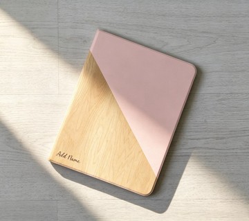 客製化禮物加名木紋iPad mini 6 Pro 13 Air 6 10代筆槽保護套