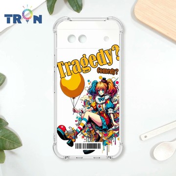 TRON GOOGLE Pixel 8A 普普風小丑系列 四角防摔載具殼 軟殼 手機殼