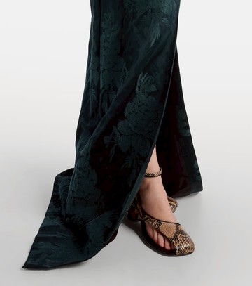 Dries Van Noten Floral jacquard gown