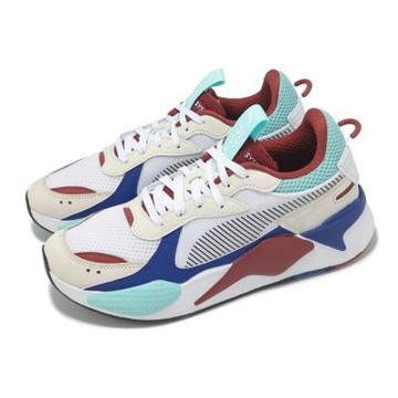 Puma 休閒鞋 RS-X Toys 男鞋 白 藍 紅 拼接 復古 老爹鞋 36944930