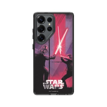 Galaxy S25 Ultra Clear 酷墨灰 - 迪士尼-星際大戰 Star Wars - 路克 vs 黑武士