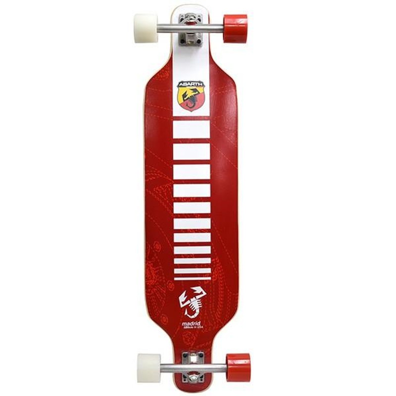 アバルト純正ロングスケートボード by Madrid Skateboards 18536 | LINEブランドカタログ