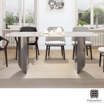 Hampton 漢汀堡 艾莉6尺岩板餐桌