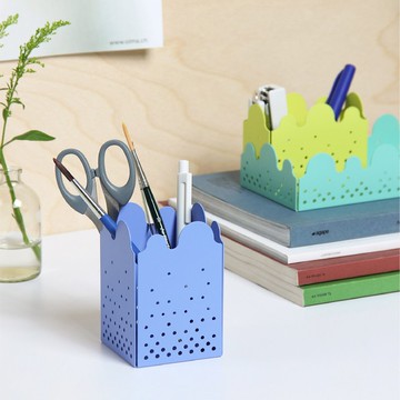 【限量展示品釋出】波波收納盒 / 湛洋藍