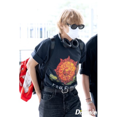 BTSテテ着用 bush バンドTシャツ