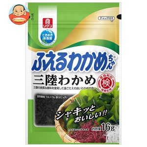 理研ビタミン ふえるわかめちゃん 三陸 16g×10袋入×(2ケース)｜ 送料無料