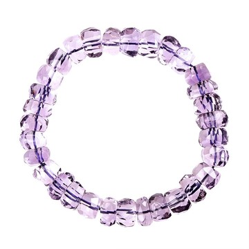 【正佳珠寶】紫水晶 頂級超透體自然型 35g 紫水晶手珠