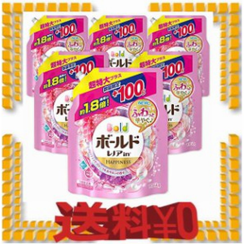 洗濯洗剤 液体 柔軟剤入り ボールド アロマティックフローラル サボン 詰め替え 増量 1 36kg X6袋 通販 Lineポイント最大get Lineショッピング