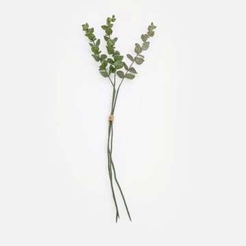 查莉擬真花插尤加利葉68cm 綠