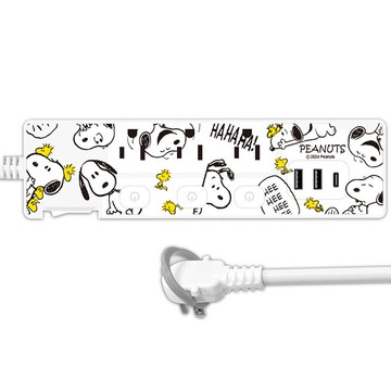 SNOOPY史努比PD37W延長線