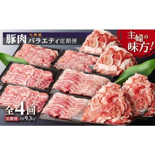 ふるさと納税 鹿児島県 大崎町 主婦の味方！九州産豚肉バラエティ定期便 （計4回）