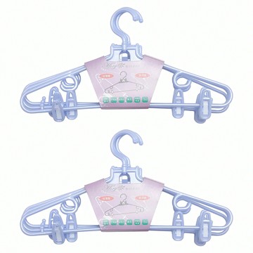 MORY 茂盛 艾美衣架 42 x 22.5 x 7cm 顏色隨機 3支組  2組