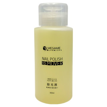 MEGAMIE 按壓式去光液 溫和指甲油去光水 300ml  1瓶