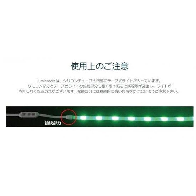 国内正規品 Luminoodle BASECAMP 6mロープ型防水LEDライト 最大3000