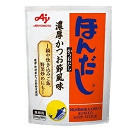 AJINOMOTO　味の素　ほんだし　かつおだし　500g×12袋