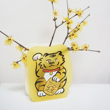 PURPUR原創  招財fufu花瓶 家居收納盒