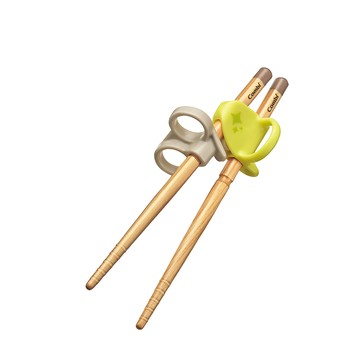 木製三階段彈力學習筷(右手/左手) 贈學習筷環保收納袋