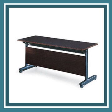 【必購網OA辦公傢俱】PUT-1560E  黑胡桃木折合式會議桌【領券滿額再折千12/31止】