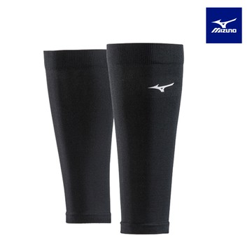 【MIZUNO 美津濃】BIO GEAR護小腿 (雙) K2MJ8A5009 (黑)