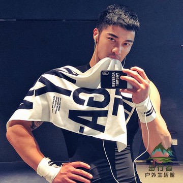 運動毛巾健身房吸汗巾男女手腕巾降溫速乾擦汗跑步巾