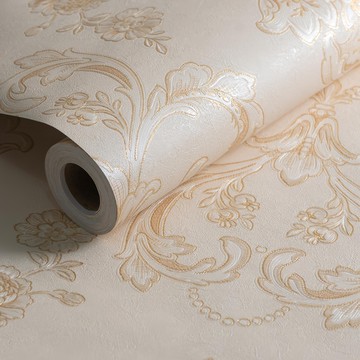 WE CHAMP 環保無紡布自黏式壁紙 WTB-657  500 x 53cm  富貴藤花白