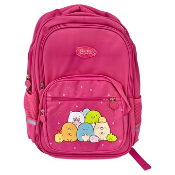 pigi 角落小夥伴 經典成長書包  桃紅色  大童