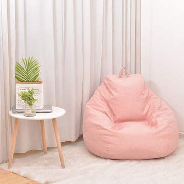 懶人沙發豆袋榻榻米單人小戶型臥室租房陽臺創意日式可愛休閒躺椅