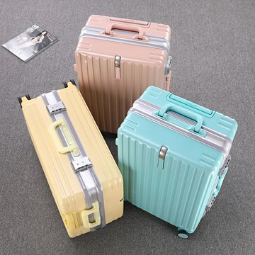 20寸行李箱男女學生拉桿箱新款潮流22寸旅行箱萬向輪大容量24寸密碼箱旅行箱