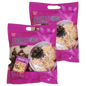 安堡 紫菜蘇打餅乾 香酥可口傳統美食  300g  2袋