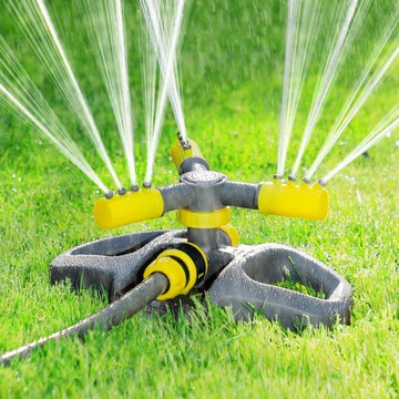 霧化機/自動噴霧機 【壹居】自動灑水器 草坪灑水器 草皮灑水 園藝工具 旋轉式360度 草坪灌溉 屋頂降溫（10米4分管）