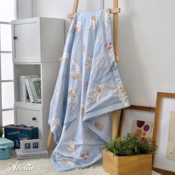 【Great Living格蕾寢飾】英國Abelia 喜拿遊巴黎 60支天絲兒童抗菌涼被(105*120CM)