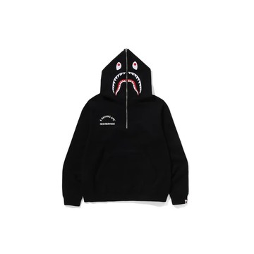 【日貨代購CITY】2025SS APE BAPE NEIGHBORHOOD TWO FACE 半截式 骷髏 鯊魚 帽T