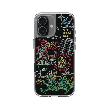 iPhone 17 Clear Case（相機按鈕） 透明 - 老屋顏 Old House Face - 台灣霓虹