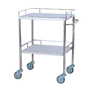 來而康 耀宏 二層推車 上層平面式  YH044 不鏽鋼 醫療車 醫療推車 醫院 推車 治療推車