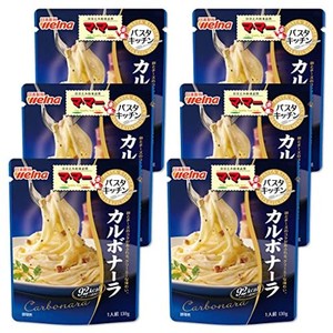 日清製粉ウェルナ マ・マー パスタキッチン カルボナーラ 130G×6個