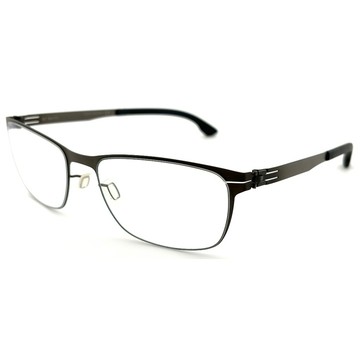 【ic! berlin】Dennis N. Large#IC5006 02A#56mm#光學眼鏡(石墨色)#金橘眼鏡