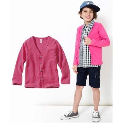 色が選べるストレッチカーディガン 男の子 女の子 子供服 ジュニア服 カーディガン Kids Cardigan 通販 Lineポイント最大get Lineショッピング