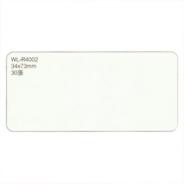 【文具通】華麗牌R4042可再貼標籤25x105mm30入 M7010212【APP滿額下單4%點數(單一帳號最高1500點)】5/31止