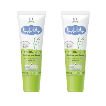 Bebble貝朵 天然乳牙舒緩凝膠20ml(二入組)