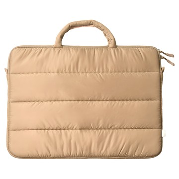 ekax 雲朵Puffy 筆電包 13吋/15吋 尼龍 聚酯纖維  奶油咖  1個