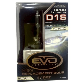 EVO HID燈泡 5000K  1個  D1S