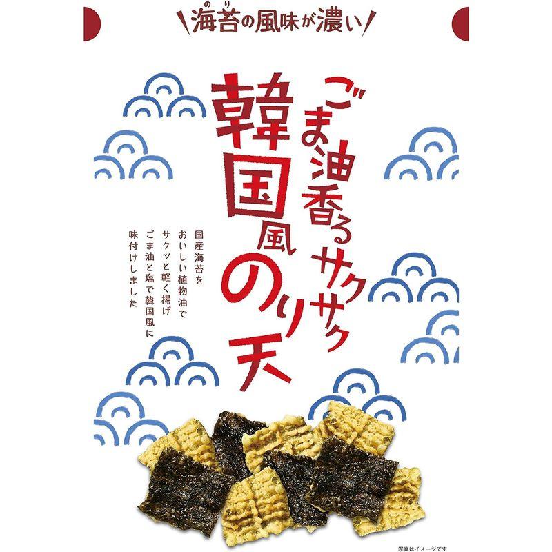 まるか食品 ごま油香る サクサク韓国風のり天 70g ×10個