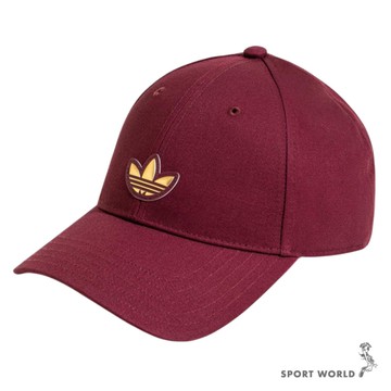 Adidas 帽子 老帽 CNY 三葉草 紅【運動世界】KB9708