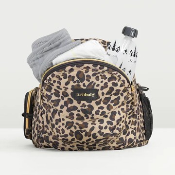 美國Tushbaby - 精品腰凳包-恣意豹紋 (19*10*9.5cm(+/-5%))