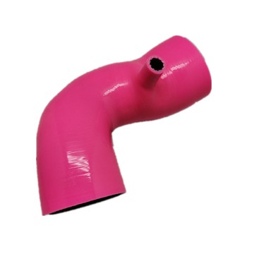 適合 Mi ni Cooper S R52 R53 0208 矽膠空氣過濾器上進氣管軟管 4 層